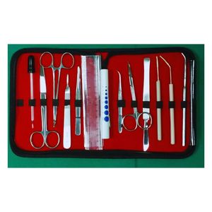 Juego de Instrumentos Médicos de Disección para Estudiantes de Alta Calidad, 13 Piezas, Manual, 5 Cuchillas # 11 Piezas de Acero Inoxidable con Certificación CE para Uso Quirúrgico ENGR - Product Image 1