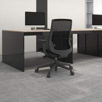 Dalles de moquette robustes avec support POE 50x50, haute circulation, insonorisantes, sans bitume, en élastomère polyoléfine, pour revêtements de sol commerciaux et de bureaux
