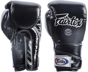 Gants de boxe Fairtex Bgv6 Angular Sparring noirs de qualité supérieure 2026 pour l'entraînement de boxe, kickboxing, MMA, Muay Thai - Product Image 1