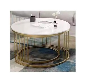 En venta Soporte de metal hecho a mano puro y mesa auxiliar superior de mármol de una sola pieza con gran calidad y forma a un costo barato - Product Image 3