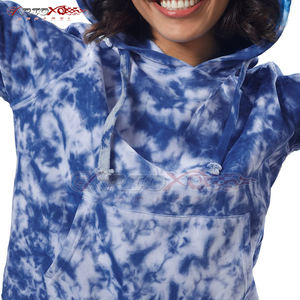 เสื้อฮู้ดมัดย้อมสำหรับผู้หญิงระบายอากาศได้ดีเนื้อผ้าน้ำหนักเบาและสีสดใสสำหรับกิจกรรมประจำวัน - Product Image 4