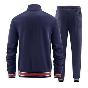Conjunto Deportivo Informal de Dos Piezas para Hombre, Traje Deportivo de Manga Larga, Conjunto de Chándal para Correr, Ropa Deportiva - Product Image 2