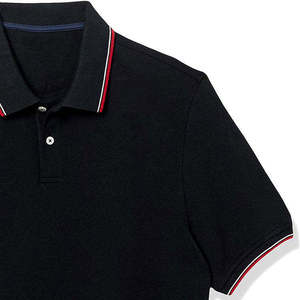 Fast Shipping Breathable Casual Polo <b>T</b>-<b>Shirts</b> Customized Logo Embroidery Down <b>Collar</b> Polo Golf <b>Shirt</b> - Product Image 5