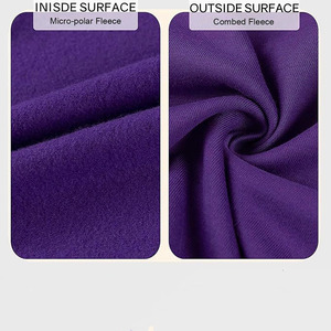 เสื้อฮู้ดดี้ดีไซน์หรูสำหรับผู้ชาย สกรีนโลโก้ได้ ระบายอากาศดี แขนยาว ผ้าคอตตอนผสม สำหรับผู้ชาย - Product Image 6