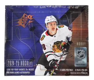 Caja de Hockey SPx Upper Deck 2024-25 de Alta Calidad para Aficionados, Uso Familiar, Sellada de Fábrica, Precio al por Mayor, en Stock, Envío Inmediato - Product Image 5