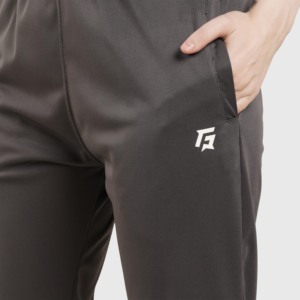 Autumn Casual Athleisure Bottoms Breathable Mid-Waist <b>Harem</b> Pants in Grey - Product Image 6