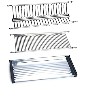 Scarichi Regolabili per Pannelli in Acciaio Inox 18/10 con Cestello - Product Image 1