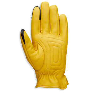 Gants en cuir unisexes à doigts entiers, best-seller, pour l'hiver, usage décontracté en extérieur, doux, confortables, respirants, écologiques, derniers modèles unis - Product Image 4