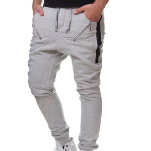 Pantalones de chándal para correr de algodón transpirable con bolsillo Prendas de abrigo Ropa de hombre más vendida - Product Image 4