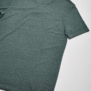 Venta al por mayor de los hombres personalizados Camiseta de algodón 100% tela suave impreso logotipo Casual Wear moda Camiseta de manga corta - Product Image 4