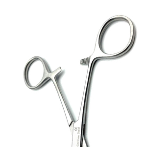 Pinzas de abrazadera de toalla Backhaus veterinaria de acero inoxidable quirúrgico 3,5 "Instrumentos de Cirugía General abrazadera de toalla de acero de alta calidad - Product Image 6