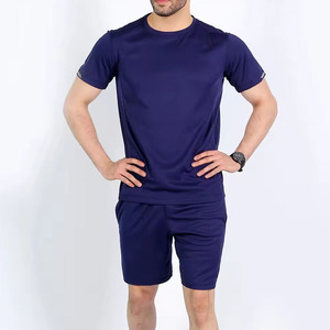 2025 New Arrival Wholesale Custom Men's Sportswear Breathable Cotton Jogging Gym <b>Tracksuit</b> and Casual Winter Short 2-Piece Set - Product Image 5