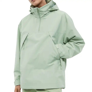 2026 Custom Waterproof Windbreaker Tracksuit High Quality <b>Half</b> <b>Zip</b> Polyester Softshell Track Windbreaker <b>Jacket</b> <b>Men</b> - Product Image 6
