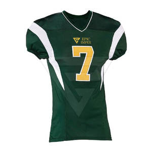 Camisetas de Fútbol Americano de Alta Calidad Fabricadas en Fábrica Profesional, Nombre del Equipo Personalizado, Transpirables, Opciones de Tallas Grandes - Product Image 5