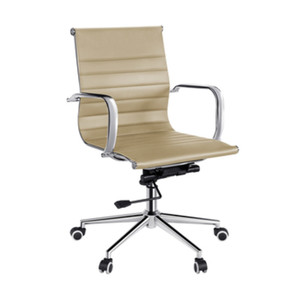 Poltrona Direzionale Mod.Hw61982be Colore Beige - Product Image 1