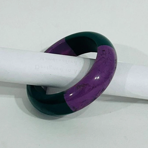 Pulsera de Resina de Diseño Personalizado, Brazalete de Resina Epoxi, Joyería con Flores Reales, Forma de Corazón, Piedra de Diamante, Regalo para Bodas y Fiestas - Product Image 1