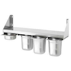 Étagère à épices 4x1/6GN pour l'organisation des pots à épices - Product Image 1