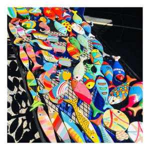 Pescado cultural de madera hecho a mano con madera duradera, ideal para rituales espirituales y entornos Zen - Product Image 6