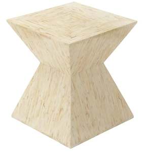 Mesa Auxiliar Moderna Cuadrada de Nácar Hecha a Mano por ARTISAN CRAFT, Duradera, con Color/Diseño/Tamaño Personalizables para Oficina en Casa - Product Image 2