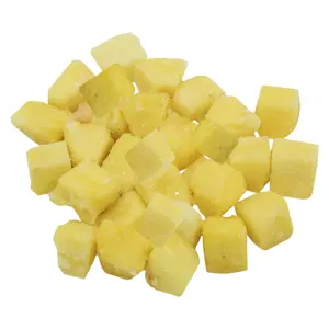 IQF Frozen Pineapple Puree Dice Cube Pineapple Frozen Golden Pineapple From Vietnam Wholesale 2023