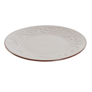 Plato Gres Relieve Beige 27,5 cm - Product Image 2