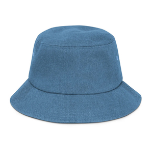 Sombreros de cubo de moda unisex para todas las estaciones hechos en terciopelo de algodón y cuero disponibles con bordado o sublimación - Product Image 1