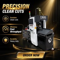 Machine de découpe de tubes au laser à fibre CNC certifiée CE, haute vitesse, chargement automatique, moteur servo pour acier inoxydable, fer, aluminium