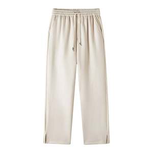 Pantalones Deportivos Casuales Personalizados, Holgados, de Pierna Recta, Estilo Baggy, de Felpa Francesa, Algodón Grueso, Ecológicos, Transpirables y Acampanados - Product Image 1