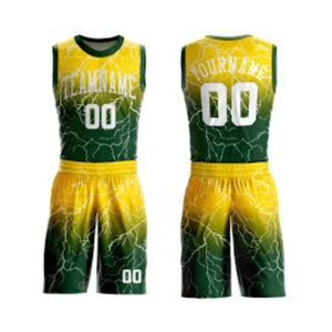 100% Polyester maillot de basket-ball personnalisé taille américaine grande taille vêtements de sport prix de gros pour l'impression par sublimation d'été - Product Image 5