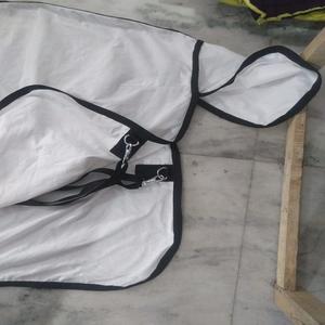 Tapis de cheval équin maille polyester été mouche feuille capuche personnalisable léger haute qualité équestre - Product Image 5