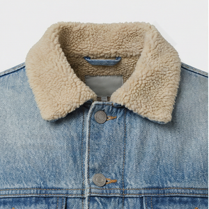 Veste en jean décontractée pour homme avec logo personnalisé, manches longues, dernier style, veste en jean fabriquée à partir de tissu de haute qualité, vêtements d'extérieur - Product Image 4
