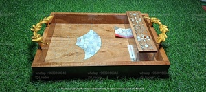 Juego de Frascos Acrílicos de Edición Especial con Bandeja de Madera de Lujo, Estilo Clásico, Capacidad de 150 ml, para Regalos Empresariales - Product Image 4