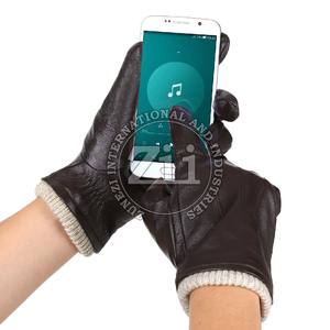 Gants en cuir décontractés d'extérieur les plus vendus – Chauds, respirants, légers et élégants pour l'hiver – Style uni pour les fêtes et les voyages - Product Image 2
