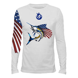 Sudadera con capucha de pesca de rendimiento Rash Guard para hombre personalizada, última camiseta de manga larga de secado rápido, poliéster UPF UV de talla grande para 2025 - Product Image 5