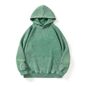 Sudadera con Capucha para Hombre, Diseño Moderno, Lavado Ácido, Hombros Caídos, Gruesa, Superventas - Product Image 1