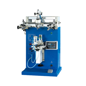 Round Bottle Screen Printing Machine, Paper Cup Screen Printer, Cylindrical Screen Printing Equipment for Plastic Cups