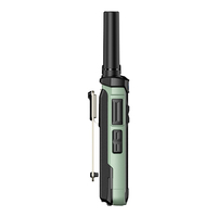 Uhf 400-470MHz 16ch Vox Radio portátil de dos vías Usb Tipo-C Cargador Linterna Gsm Intercomunicador