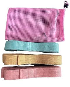 Custom Logo Women's Workout Exercise Bands Set Non-<b>Slip</b> Heavy Rubber Resistance Bands <b>Long</b> Size for Leg Exercise Custom Color - Product Image 3