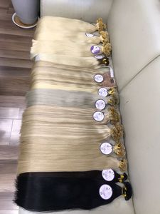 Mcsara-extensiones de cabello humano doble, cabello natural con queratina marrón, Rubio vietnamita, 2023 - Product Image 3