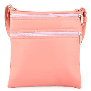 กระเป๋าสะพายไหล่ผู้หญิง (7532) - สีพีช - Product Image 2