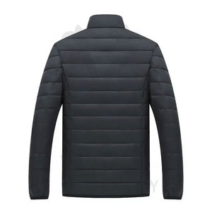 2023 hommes coupe ajustée qualité doudoune à la mode fermeture éclair vêtements d'hiver avec col montant grandes tailles-idée cadeau du nouvel an - Product Image 2