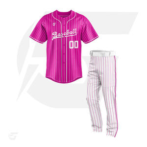 Uniforme de béisbol de buena calidad Conjunto de uniforme de béisbol de alta calidad Uniforme de béisbol al por mayor y de bajo precio. - Product Image 3