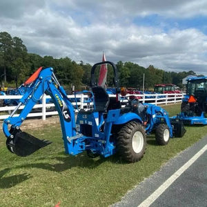 2024 23hp EPA LS tondeuse à gazon 4x4 petit tracteur avec chargeur frontal tractopelle tracteurs camions Agriculture Mini tracteur agricole - Product Image 1