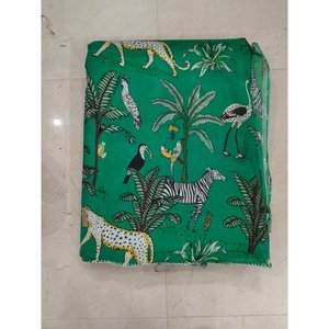 Tela de Voile de Algodón Orgánico a Rayas Jaipuri para Prendas, Tapicería y Decoración del Hogar, Resistente al Agua - Product Image 2