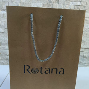 Eurototes en papier recyclable écologique grand format haute résistance avec impression offset pour l'emballage de vente au détail haut de gamme de chaussures et de vêtements - Product Image 1