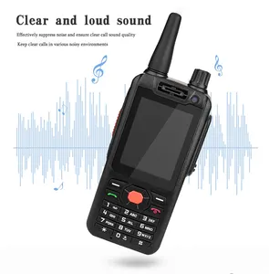 2024 Global Network Bands Government Officer Real Time Tracking AI Detection Protective PTT Radio Wireless 4G Walkie Talkie