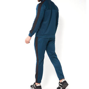 Chándal Deportivo Ligero para Hombre, de Poliéster/Algodón, Manga Larga, Secado Rápido, Transpirable, Cuello Alto, Bolsillos Laterales, Color Sólido, Venta al Por Mayor - Product Image 5