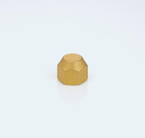BrassBlizz Écrou à sertir 5/16 X 5/16, filetage 1/2 - 20, 45° °   Raccord en laiton SAE 1200 PSI pour la climatisation et la réfrigération - Product Image 5