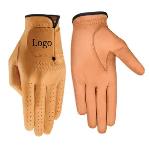 OEM Fábrica De Couro Material Preço Barato Homens Mulheres Todas As Cores Inverno Esquerda Direita Top Quality Golf Luvas