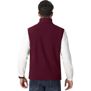 Chalecos de lana para hombre con ajuste personalizado con logotipo, etiqueta bordada, Impresión de etiquetas y marca para aventuras al aire libre y ropa de equipo - Product Image 2